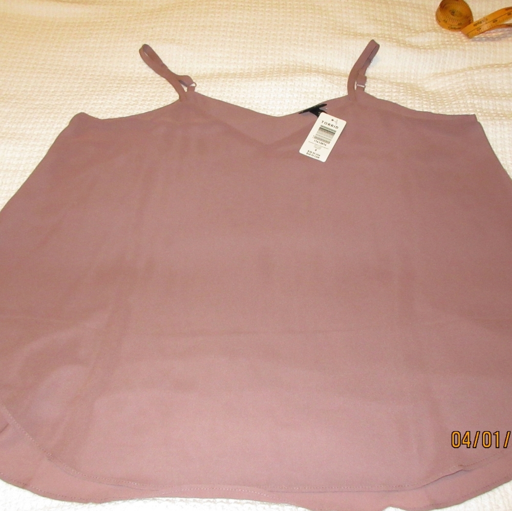 NWT Torrid Pink Cami